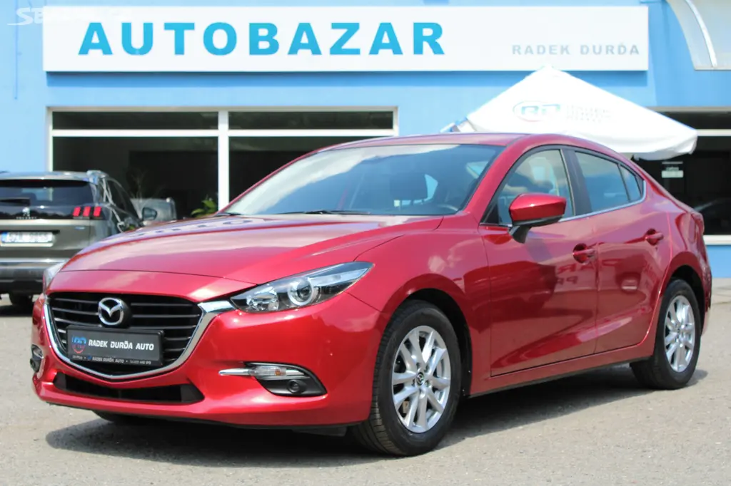 Mazda 3 2,0 i ČR,1.MAJITEL,56TKM,2017